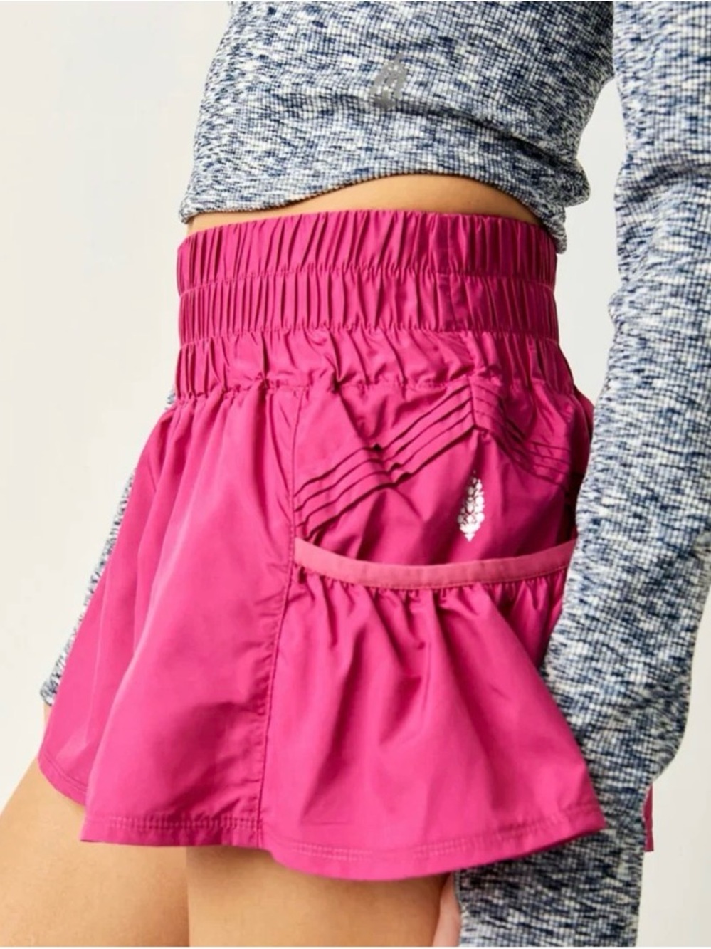 FP Movement Women’s "Get Your Flirt On" Shorts by Free People-Size Small Petite